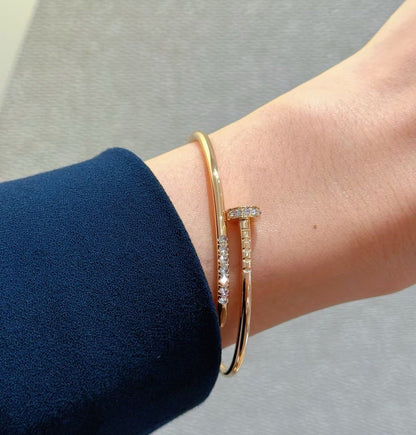 [Sophire Jewelry]JUSTE BRACELET 2.5MM DIAMONDS NEW