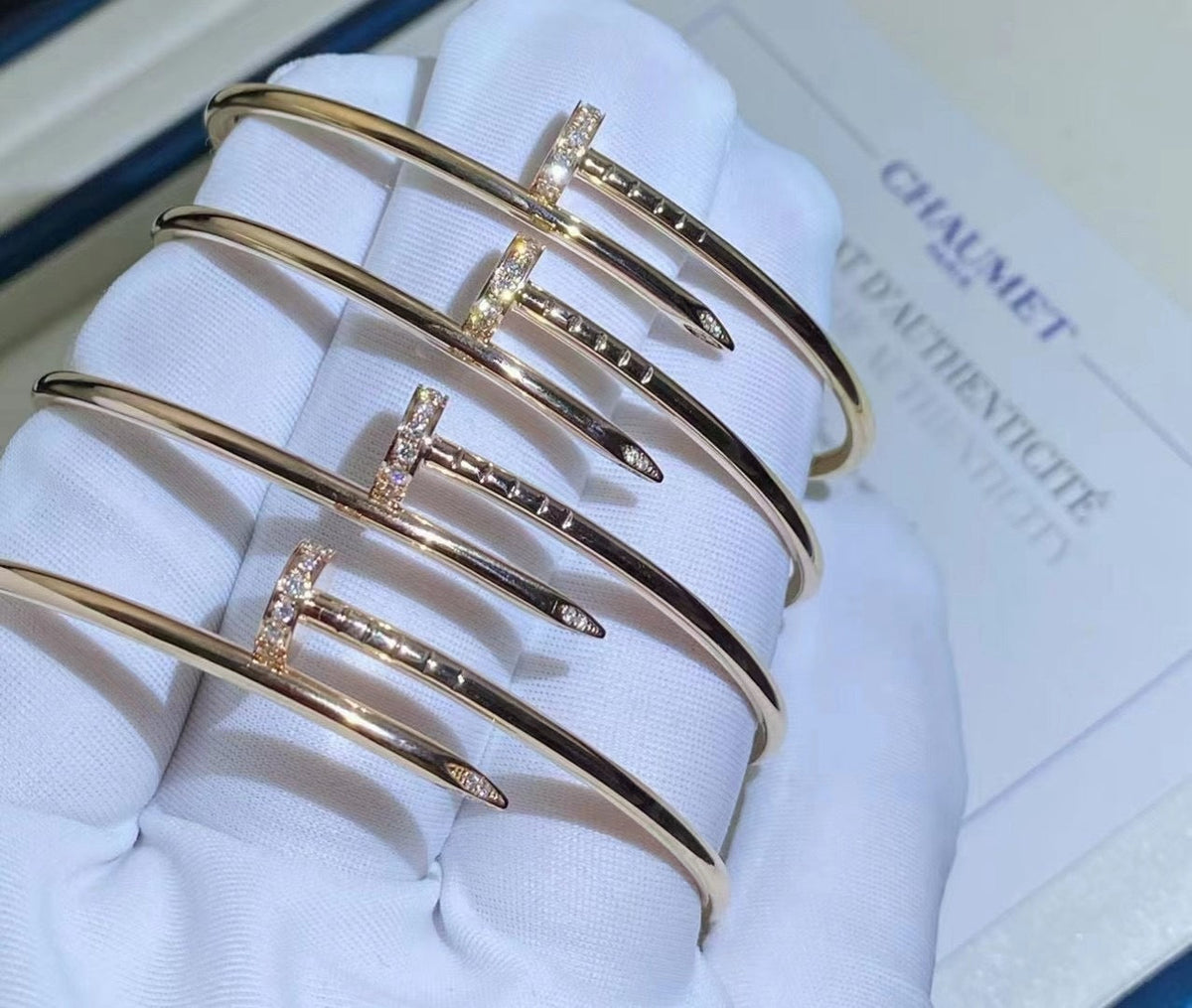 [Sophire Jewelry ]JUSTE BRACELET 2.5MM DIAMONDS
