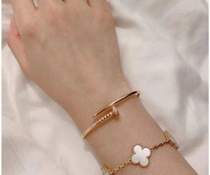 [Sophire Jewelry ]JUSTE BRACELET 2.5MM DIAMONDS