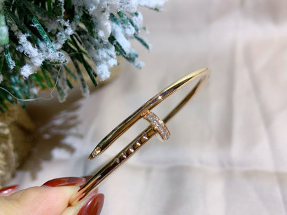 [Sophire Jewelry ]JUSTE BRACELET 2.5MM DIAMONDS