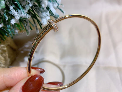[Sophire Jewelry ]JUSTE BRACELET 2.5MM DIAMONDS