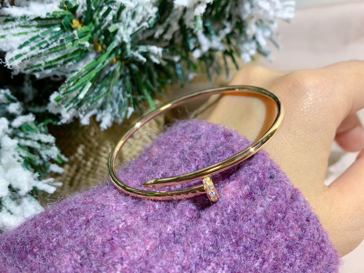 [Sophire Jewelry ]JUSTE BRACELET 2.5MM DIAMONDS
