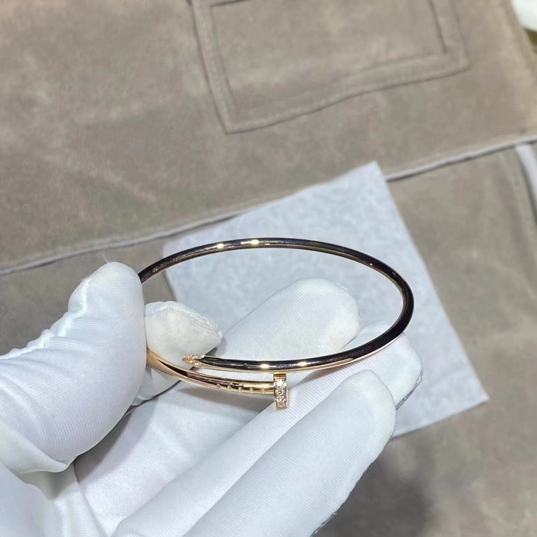 [Sophire Jewelry ]JUSTE BRACELET 2.5MM DIAMONDS