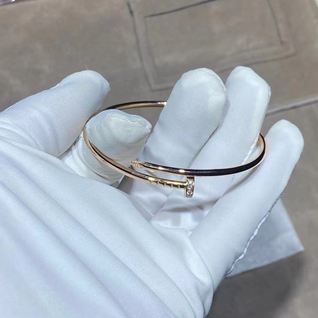 [Sophire Jewelry ]JUSTE BRACELET 2.5MM DIAMONDS