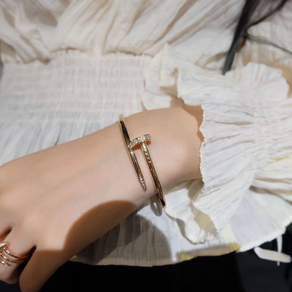 [Sophire Jewelry ]JUSTE BRACELET 3.5MM DIAMONDS