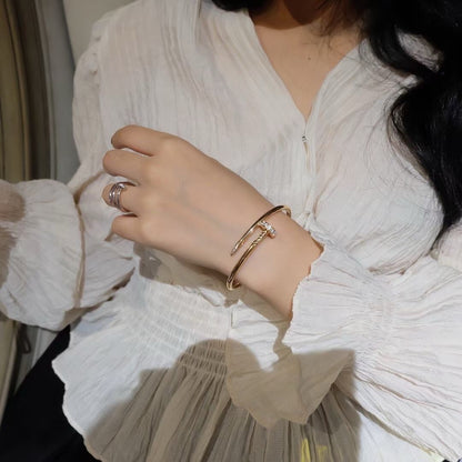 [Sophire Jewelry ]JUSTE BRACELET 3.5MM DIAMONDS