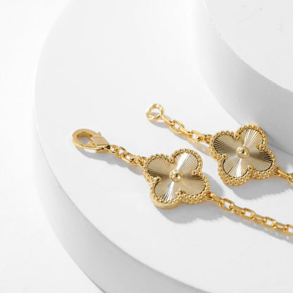 [Sophire Jewelry ]CLOVER 10 MOTIFS LASER NECKLACE