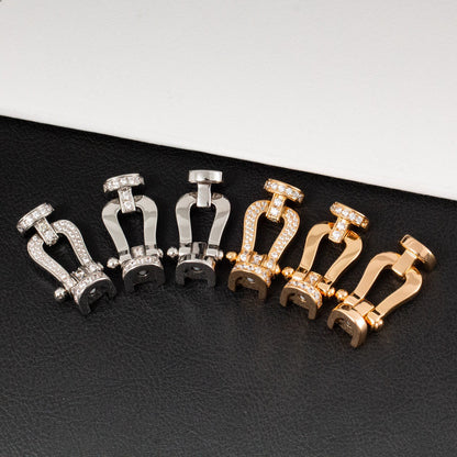 [Sophire Jewelry ]FORCE LARGE HORSESHOE NO DIAMOND BRACELET SILVER