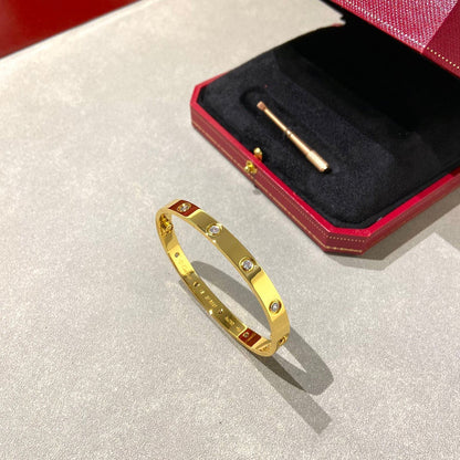 [Sophire Jewelry ]LOVE BRACELET 6.1MM 10 DIAMONDS