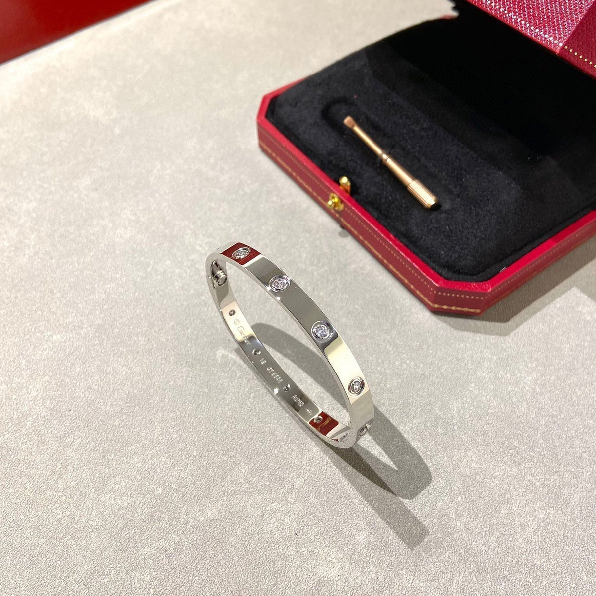 [Sophire Jewelry ]LOVE BRACELET 6.1MM 10 DIAMONDS