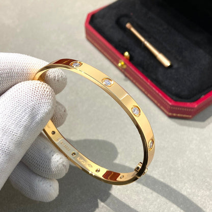 [Sophire Jewelry ]LOVE BRACELET 6.1MM 10 DIAMONDS