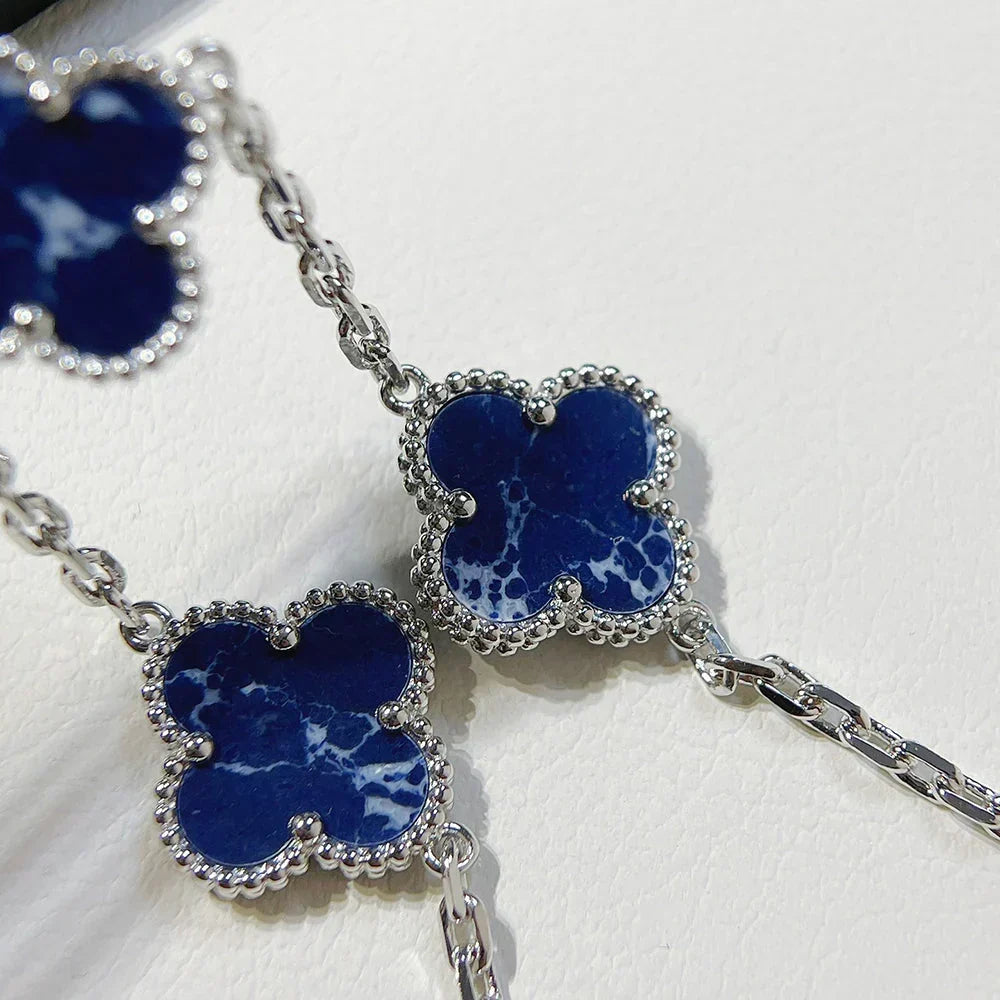 [Sophire Jewelry ]CLOVER 5 MOTIF PIETERSITE BRACELET COLLECTION