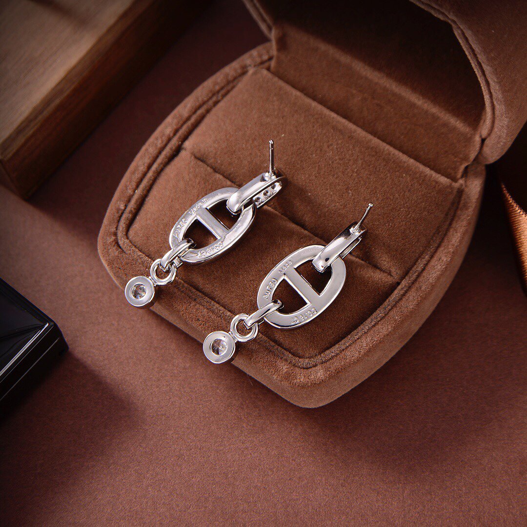 [Sophire Jewelry ]HM CHAINE DIAMOND EARRINGS