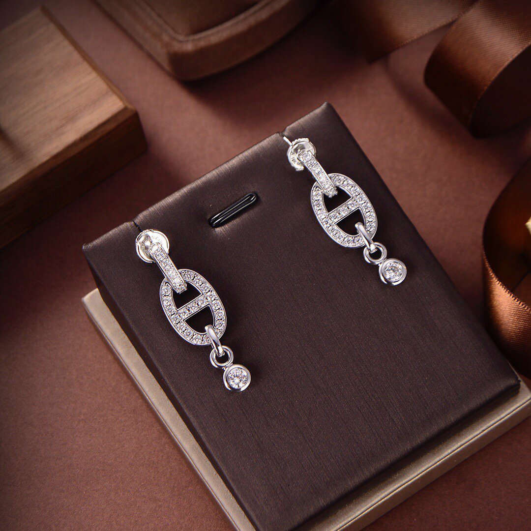 [Sophire Jewelry ]HM CHAINE DIAMOND EARRINGS