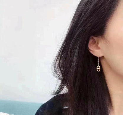 [Sophire Jewelry ]CHAINE TASSEL EARRINGS