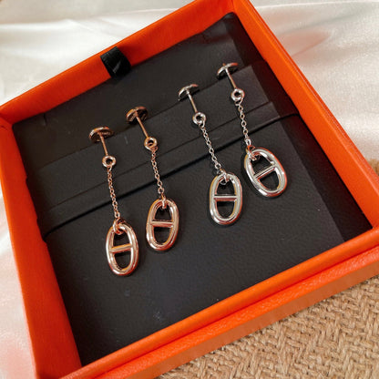 [Sophire Jewelry ]CHAINE TASSEL EARRINGS