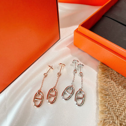 [Sophire Jewelry ]CHAINE TASSEL EARRINGS