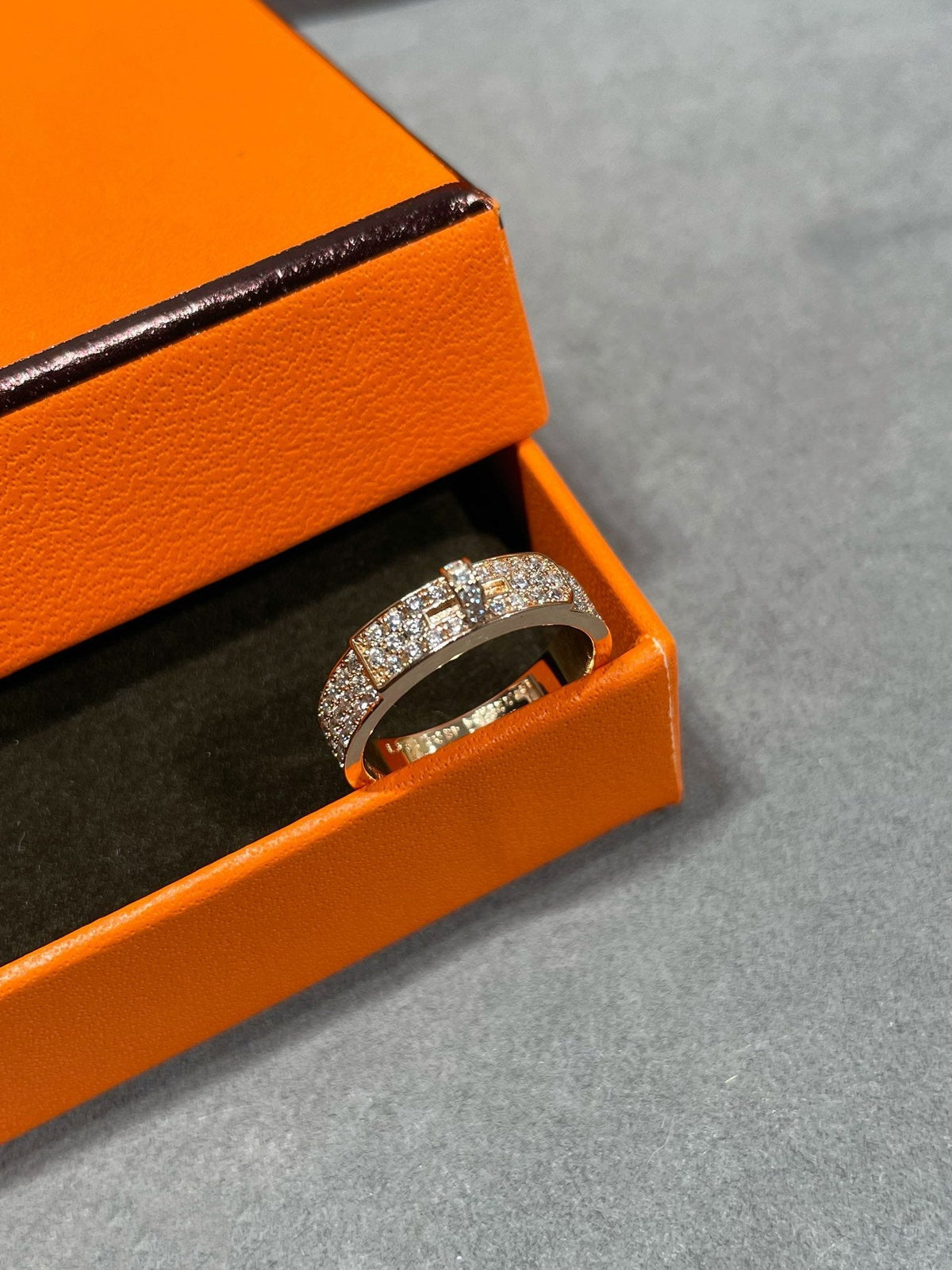 [Sophire Jewelry ]KELLY PINK GOLD DIAMOND RING