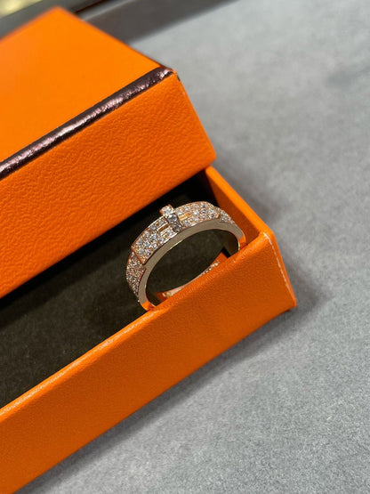 [Sophire Jewelry ]KELLY PINK GOLD DIAMOND RING