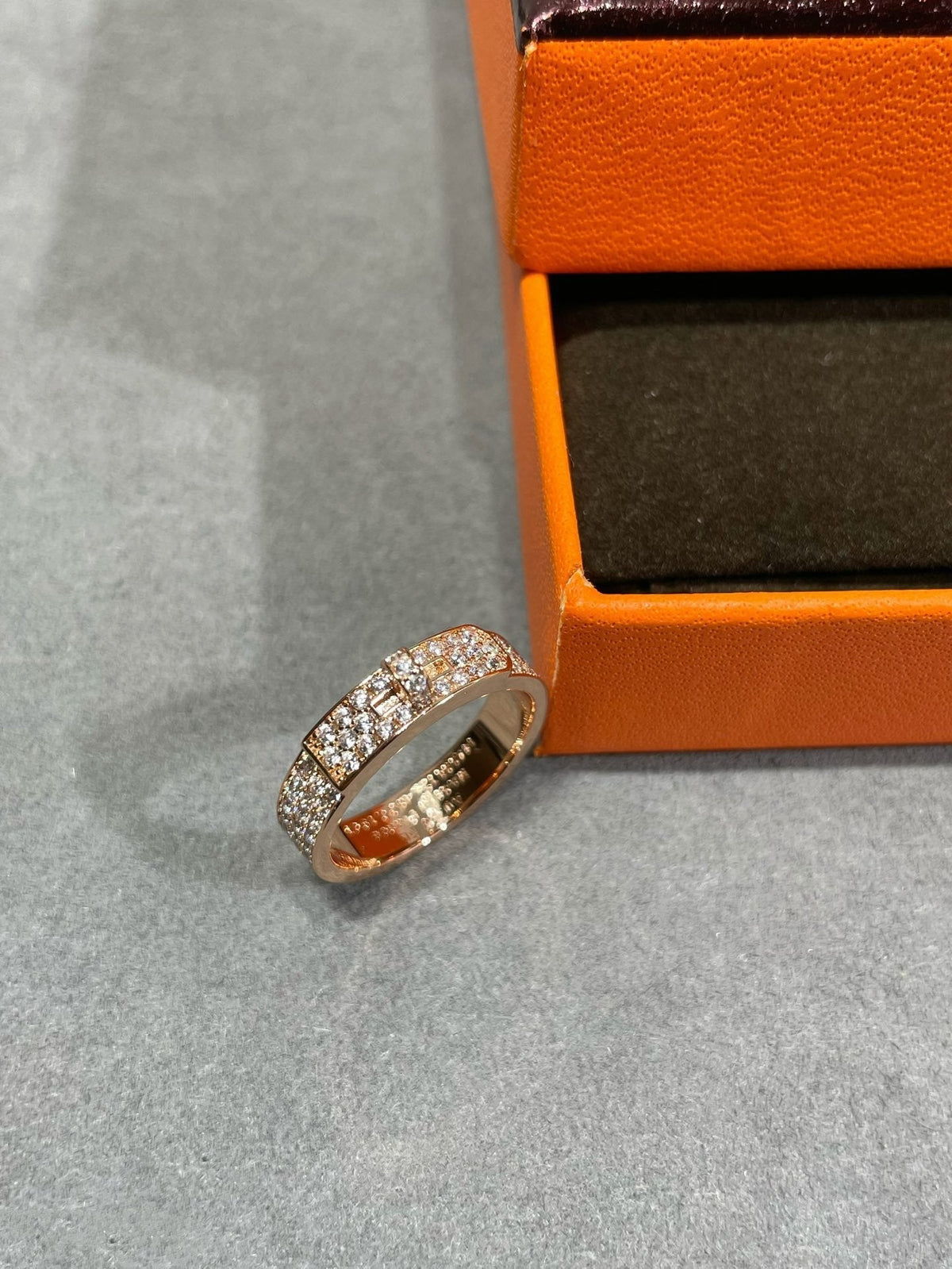 [Sophire Jewelry ]KELLY PINK GOLD DIAMOND RING