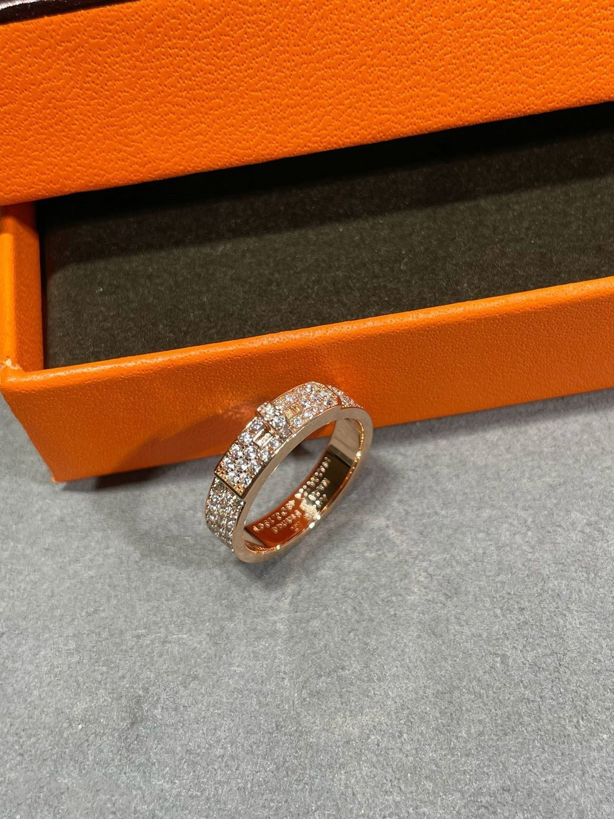 [Sophire Jewelry ]KELLY PINK GOLD DIAMOND RING