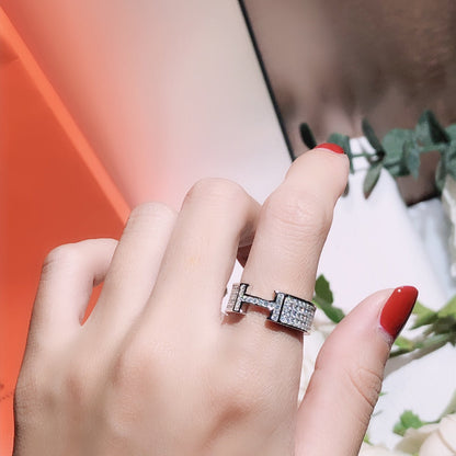 [Sophire Jewelry ]H RING FULL DIAMOND