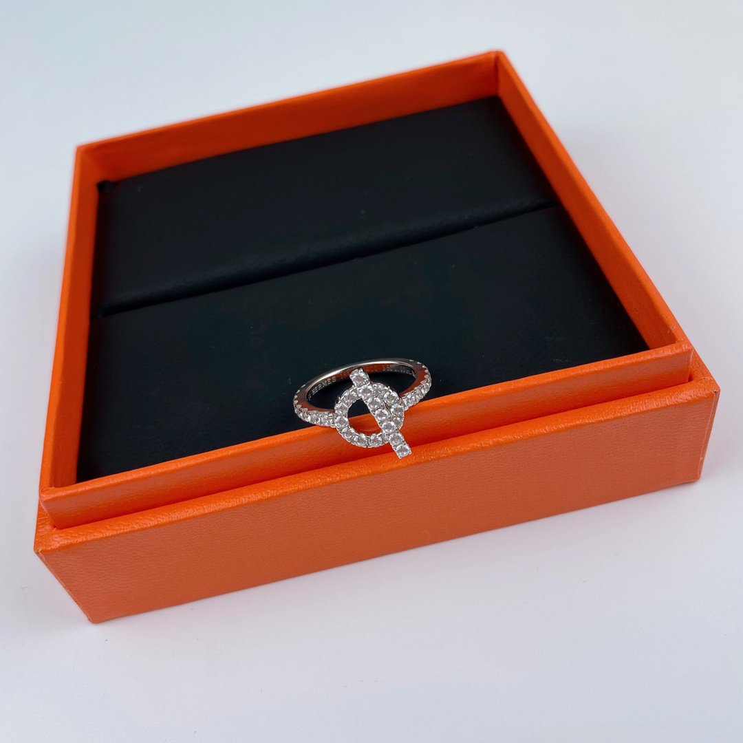 [Sophire Jewelry ]ECHAPPEE RING SILVER DIAMOND