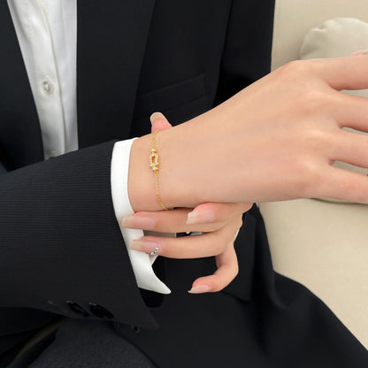 [Sophire Jewelry ]FORCE 10 SMALL CHAIN BRACELET