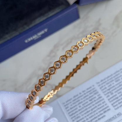 [Sophire Jewelry ]BEE LOVE GOLD BRACELET FULL DIAMOND