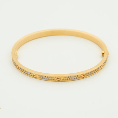 [Sophire Jewelry ]LOVE BRACELET 3.65MM DIAMOND-PAVED