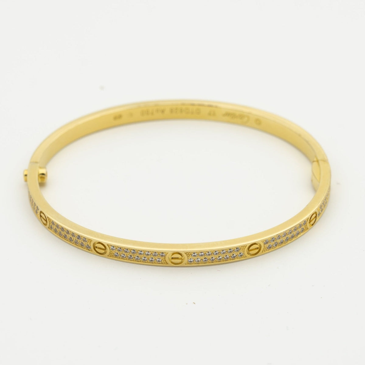 [Sophire Jewelry ]LOVE BRACELET 3.65MM DIAMOND-PAVED