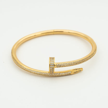 [Sophire Jewelry ]JUSTE BRACELET 3.5MM ALL DIAMONDS