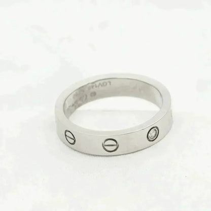 [Sophire Jewelry ]LOVE RING 4MM 1 DIAMOND SILVER