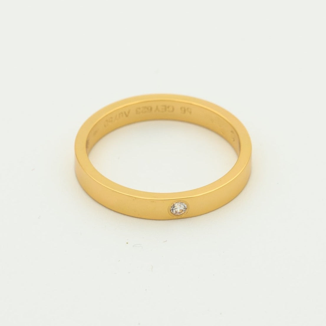 [Sophire Jewelry ]LOVE RING 4MM 1 DIAMOND