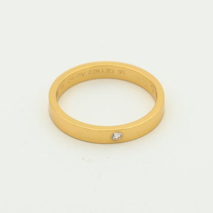 [Sophire Jewelry ]LOVE RING 4MM 1 DIAMOND
