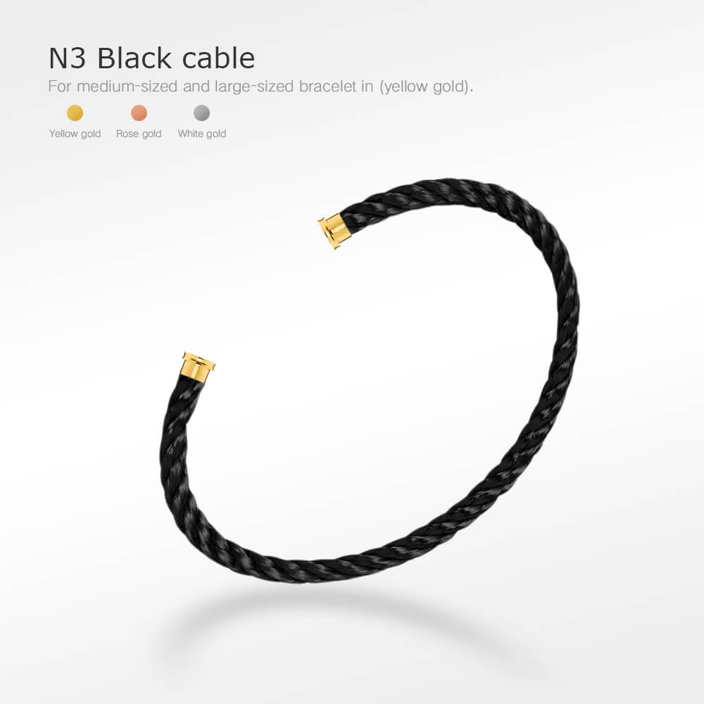 [Sophire Jewelry ]FORCE SERIES BRACELET CABLES 50 CHOICES (DIY SELECTION)