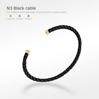 [Sophire Jewelry ]FORCE SERIES BRACELET CABLES 50 CHOICES (DIY SELECTION)