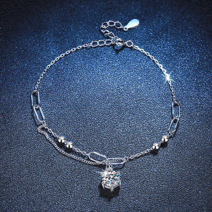 [Sophire]CLASSIC SOLITAIRE MOISSANITE BRACELET