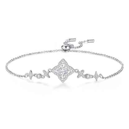[Sophire]MARQUISE-CLOVER MOISSANITE BRACELET