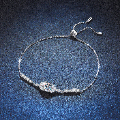 [Sophire]BLOOMING STAR-FLOWER MOISSANITE BRACELET