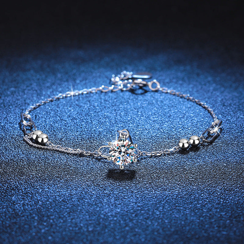 [Sophire]CLASSIC SOLITAIRE MOISSANITE BRACELET