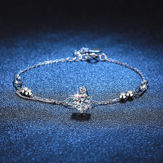 [Sophire]CLASSIC SOLITAIRE MOISSANITE BRACELET