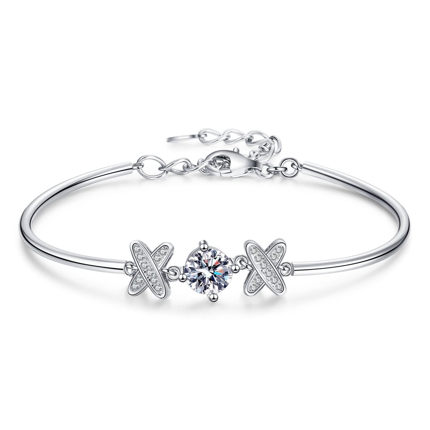 [Sophire]ELEGANT BOW-KNOT MOISSANITE BRACELET