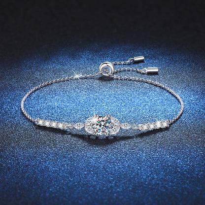 [Sophire]BLOOMING STAR-FLOWER MOISSANITE BRACELET