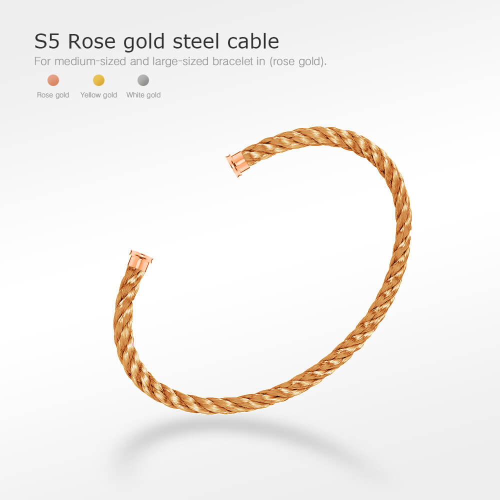 [Sophire Jewelry ]FORCE SERIES BRACELET CABLES 50 CHOICES (DIY SELECTION)