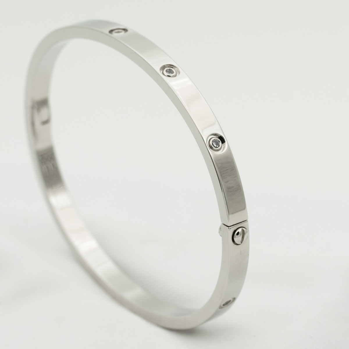 [Sophire Jewelry ]LOVE BRACELET 3.65MM 10 DIAMONDS