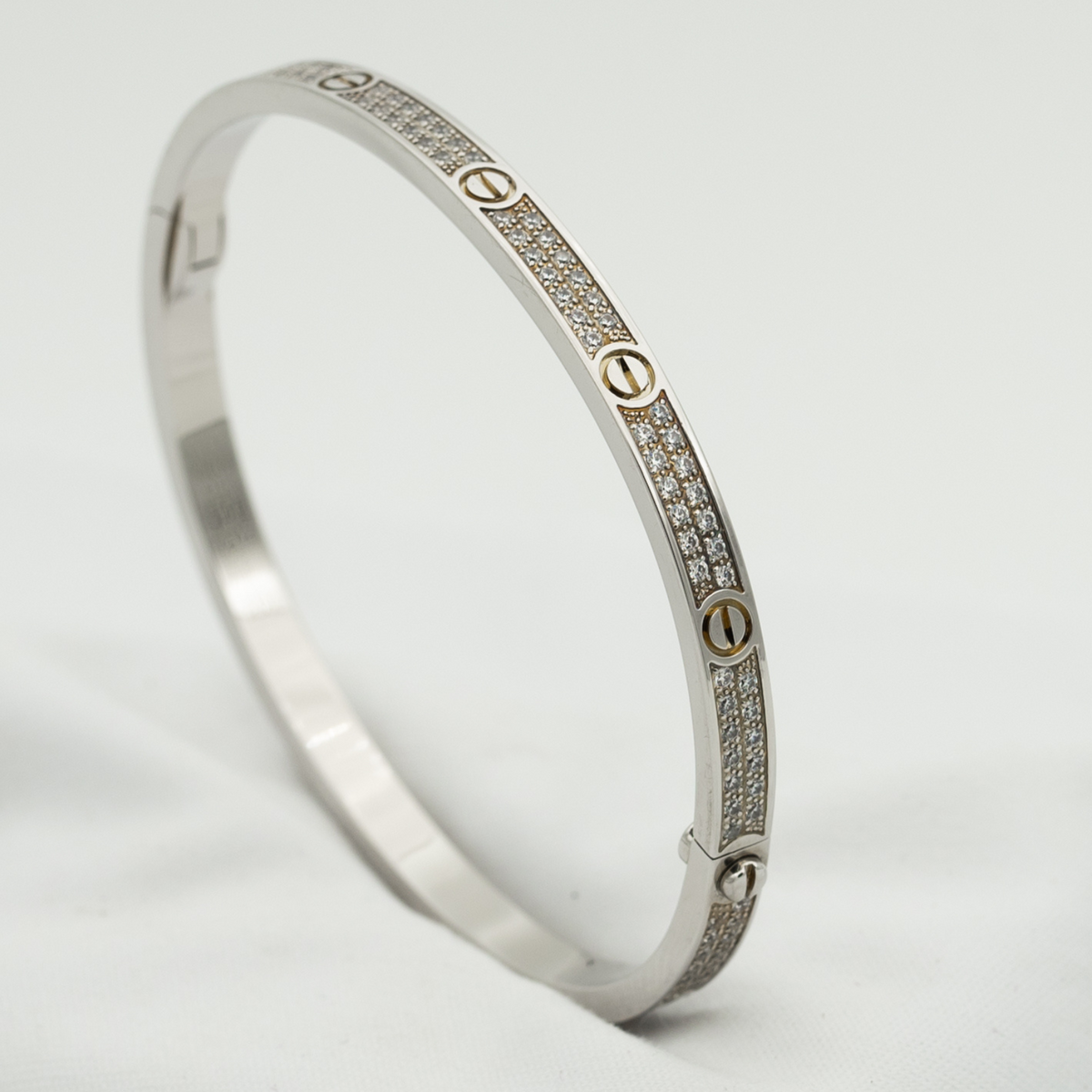 [Sophire Jewelry ]LOVE BRACELET 3.65MM DIAMOND-PAVED