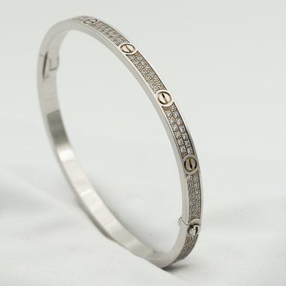 [Sophire Jewelry ]LOVE BRACELET 3.65MM DIAMOND-PAVED