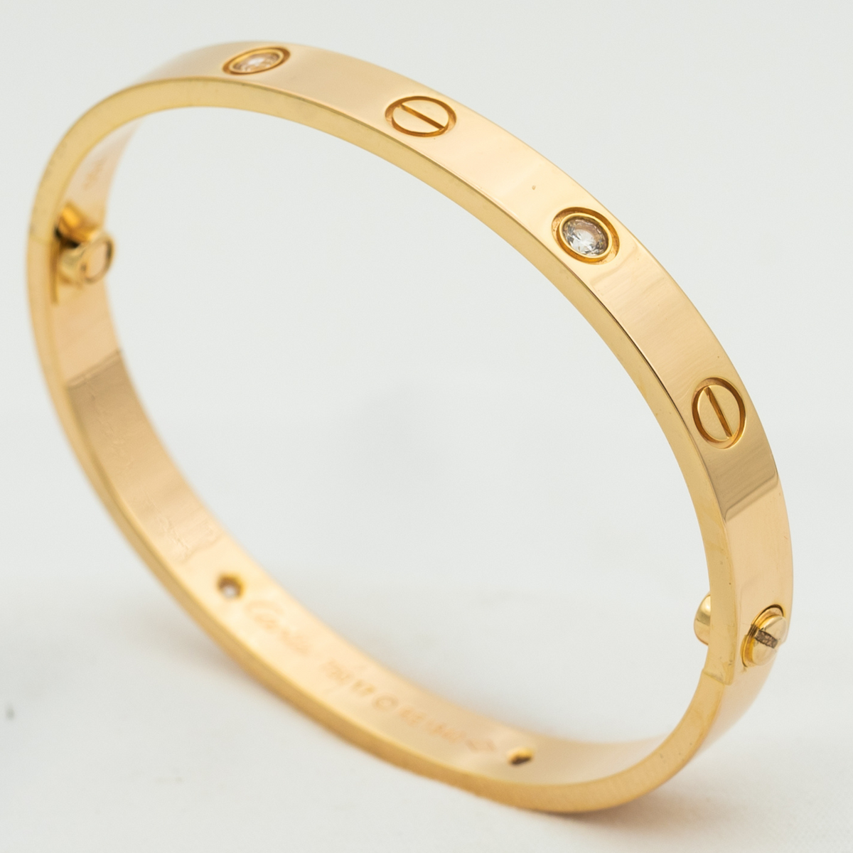 [Sophire Jewelry ]LOVE BRACELET 6.1MM 4 DIAMONDS