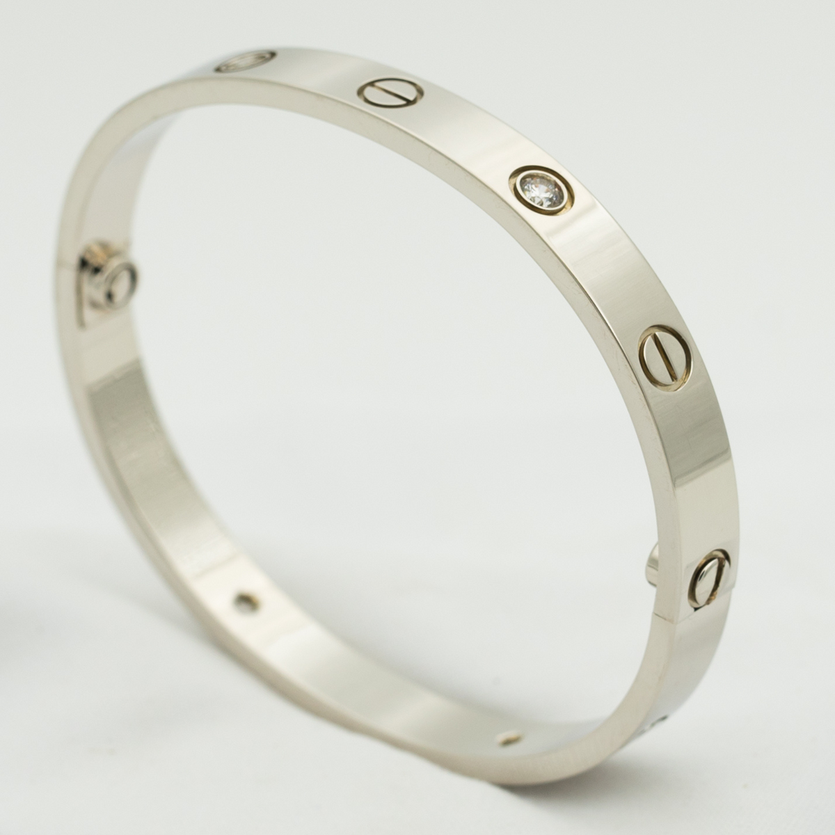 [Sophire Jewelry ]LOVE BRACELET 6.1MM 4 DIAMONDS